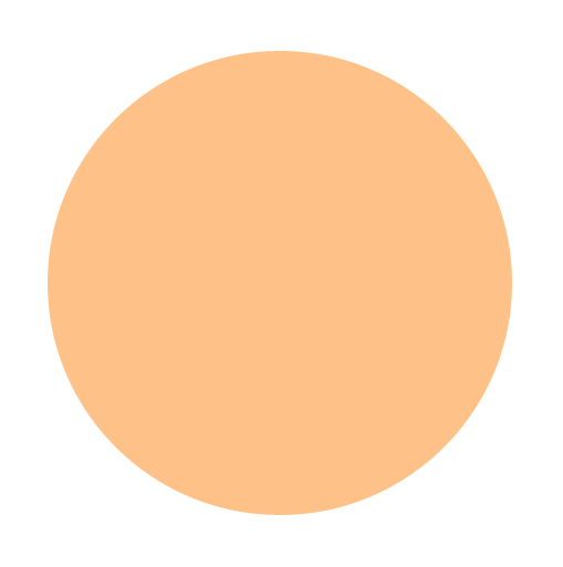 Medium Orange Circle